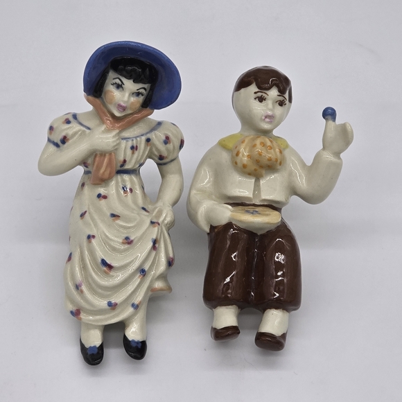 unbranded Other - Vintage Shelf Sitters Little Miss Muffet and Little Jack Horner